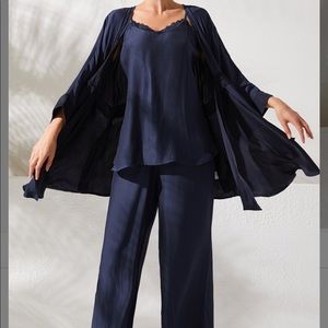 Suzanne Betro Three Piece Navy Outfit